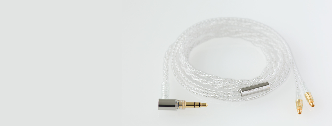 Silver-coated cable for earphones | final